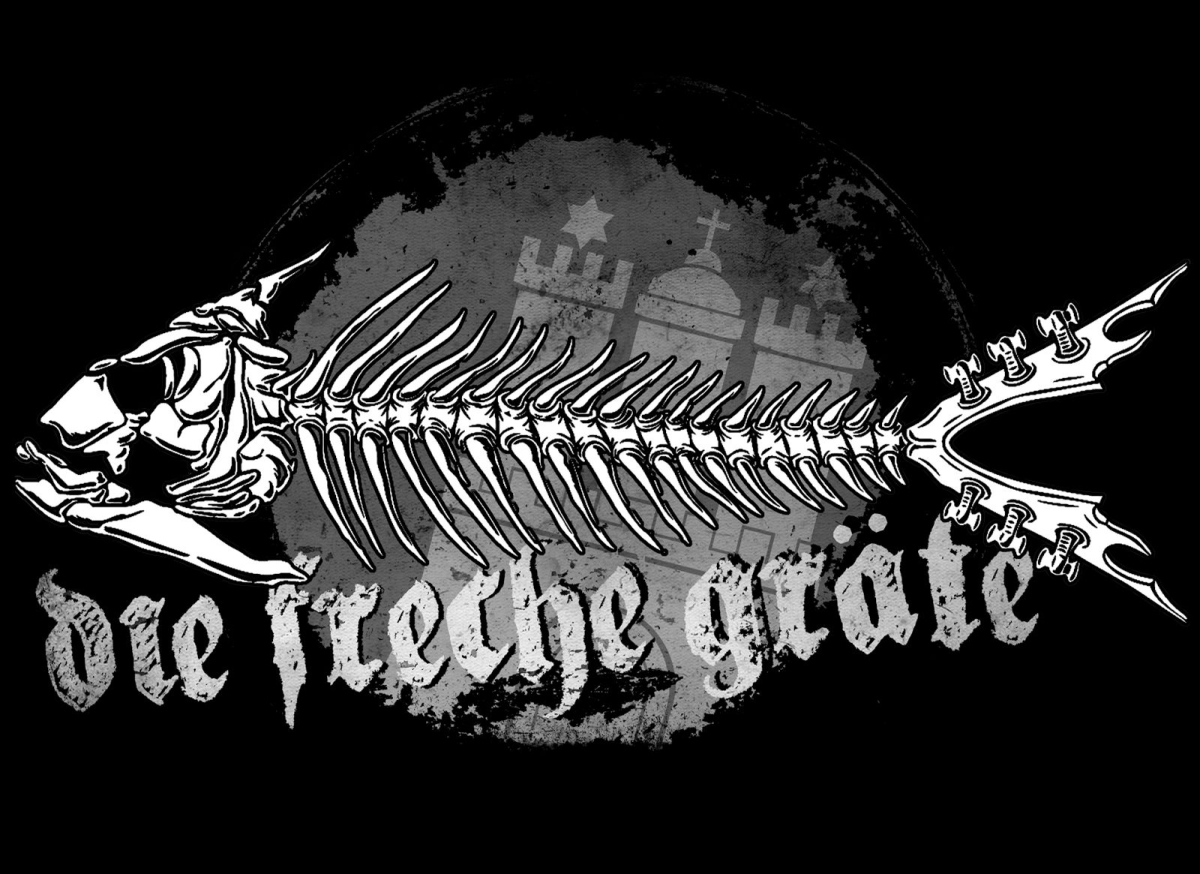 Preview: T-Shirt Girlie " die freche Gräte"